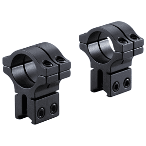 BKL Technologies 200 Series Double Strap Dovetail Scope Rings 1" High Matte Black