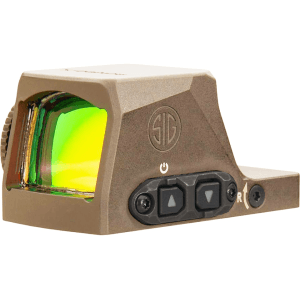 Sig Sauer Romeo-X Enclosed Pro Reflex Red Dot Sight Circle Dot Flat Dark Earth