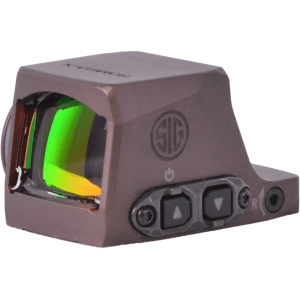 Sig Sauer Romeo-X Enclosed Reflex Red Dot Sight Circle Dot Compact Footprint Flat Dark Earth
