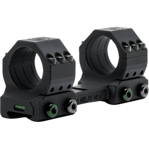 Tier One Monomount Short Saddle 1-Piece Picatinny Scope Mount 30mm Rings Matte Black High