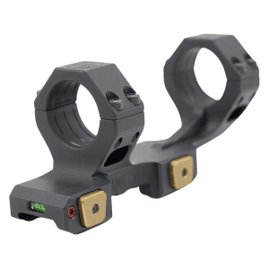 Tier One Monomount Cantilever 1-Piece Picatinny Scope Mount 20 Moa 35mm Rings Matte Black High