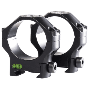 Tier One Superlight Hunting Picatinny Scope Rings 34mm Matte Black Extra High
