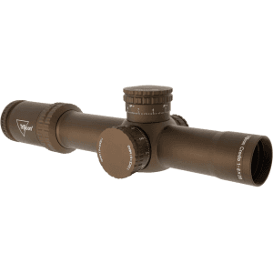Trijicon Credo Rifle Scope 1-8x 28mm Illuminated Mrad Segmented Circle Reticle Coyote Brown