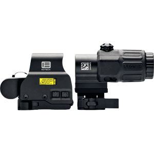 Eotech Exps3-0 Holographic Hybrid Sight Ii 68 Moa Circle With 1 Moa Dot Reticle With G33 3x Magnifier And Switch To Side Qd Mount Matte Black