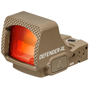 Vortex Optics Defender-Xl Micro Red Dot Sight 1x 5 Moa Dot Tan