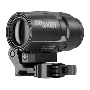 Sig Sauer Juliet3 Micro Msar Compatible 3x 22mm Magnifier Picatinny Mounts Black