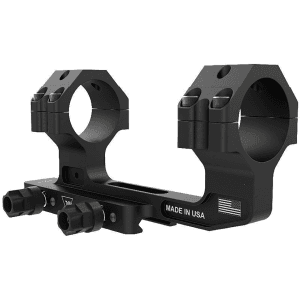 Trijicon Q-Loc Quick-Release Extended Cantilever 1-Piece Picatinny Mount Integral 34mm Rings Matte Black Extra High
