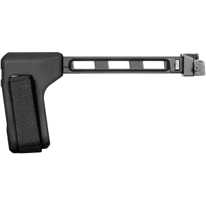 SB Tactical FS1913 Side Folding Pistol Brace Sig for MPX, MCX 1913 Rail with Aluminum Strut Black