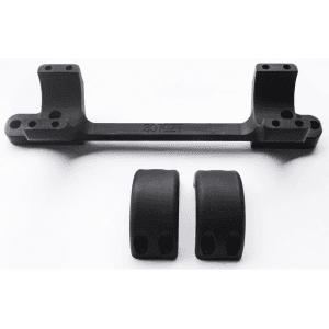 DNZ Products Game Reaper 1-Piece 20 MOA Scope Mount 34mm Integral Rings Remington 700/Bergara B14 Short Action Matte Black High