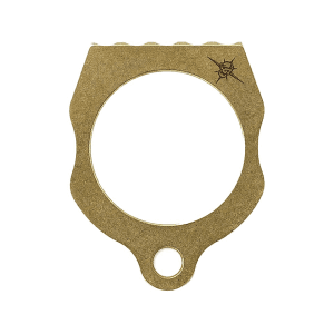 Toor Knives Thumper Defense Keychain Ring Brass