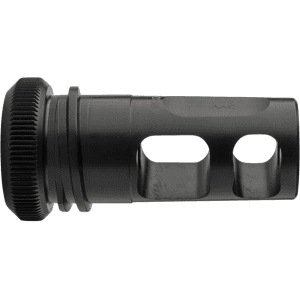 Advanced Armament Co (Aac) Titan-Qd Muzzle Brake 90-Tooth Suppressor Mount 338 M18x1.5 Thread Stainless Steel Matte