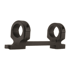 DNZ Game Reaper 1-Piece Scope Mount 1" Rings Savage 110 Through 116 Round Rear, Right Hand Long Action Matte Black Low