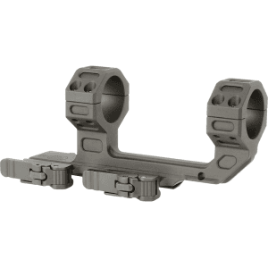 Midwest Industries Mk2 Qd Extended 1-Piece Cantilever Picatinny Scope Mount 30mm Rings Matte Black High