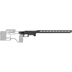 Mdt Acc Elite Chassis Base For Remington 700 Long Action Right Hand Black
