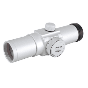 Ultradot Red Dot Sight 30mm Tube 1x 4 Moa Dot With Weaver-Style Rings Silver