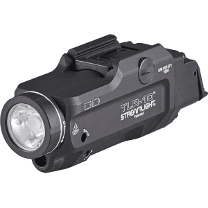 Streamlight Tlr-10 Flex Weapon Light With Red Laser For Picatinny Rail Black