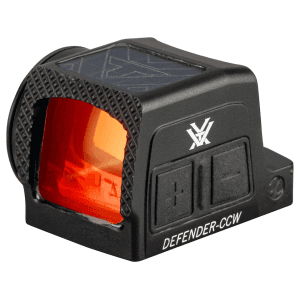 Vortex Optics Defender Ccw Enclosed Solar Micro Red Dot Sight 1x 3 Moa Black