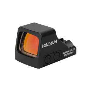 Holosun He407k-Gr-X2 Elite Reflex Red Dot Sight 1x 6 Moa Green Dot Reticle Matte Black