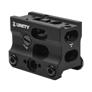 Unity Tactical Fast Micro-Sb Aimpoint Red Dot Riser Mount Black