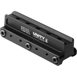 Unity Tactical Fast Cog Series Mount For Trijicon Acog And Vcog Black