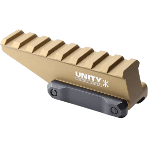 Unity Tactical Fast Absolute Red Dot Riser Mount For Eotech Xps Fde
