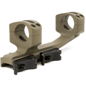 Warne Qd Xskel 1-Piece Cantilever Picatinny Scope Mount 34mm Rings Dark Earth