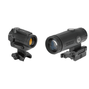 Holosun Aro Red Dot Sight Green Selectable Reticle With Hm3x 3x Flip Red Dot Magnifier