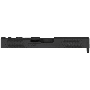 Grey Ghost Precision V4 Slide for Glock 19 Gen 4 RMR, DeltaPoint Pro Optic Cut Black