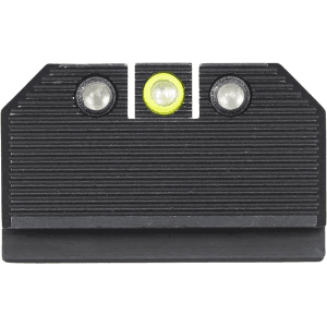 Night Fision Optic Height Night Sight Set For Glock 17, 19, 45 With Rmr, 507c Yellow Front