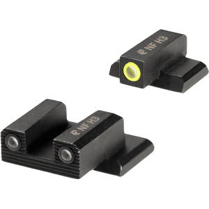 Night Fision Night Sight Set For Smith & Wesson Bodyguard 2.0 Yellow Front