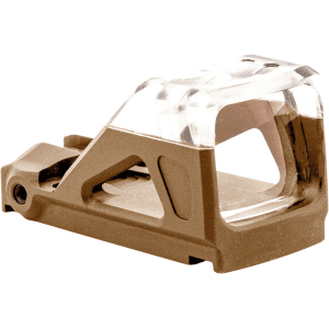 Shield Sights Omssc Open Mini Sub Compact Reflex Red Dot Sight 3.25 Moa Dot Glass Lens Fde