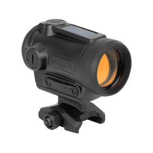 Holosun Aro-Evo Red Dot Sight Gold 2 Moa Dot With Picatinny Mount Solar/Battery Powered Matte Black