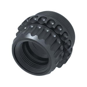 Lantac Adc Plan B Hub Muzzle Brake Suppressor Mount 1.375"-24 Thread Steel