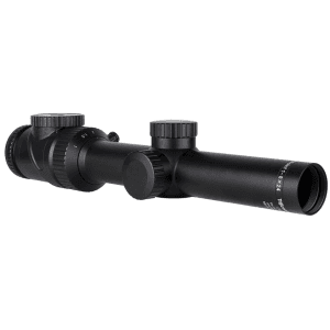 Trijicon Accupoint Rifle Scope 30mm Tube 1-8x 24mm Illuminated Bac Red Triangle Post Reticle Satin Black