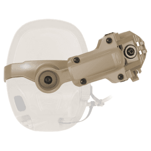 Ops-Core AMP Vent Mode Helmet Rail Mount Kit Tan