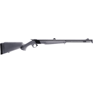 Cva Wolf 50 Caliber Muzzleloading Rifle 24" Blued Barrel Stealh Grey Stock With Williams Fiber Optic Sights