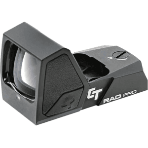 Crimson Trace Rad Pro Reflex Green Dot Sight 1x 5 Moa Dot Matte