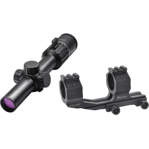 Burris Rt6 Rifle Scope 30mm Tube 1-6x 24mm Illuminated Ballistic Ar Reticle Black With Ar-P.e.p.r. Cantilever Mount