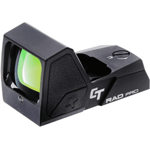 Crimson Trace Rad Pro Reflex Red Dot Sight 1x 3 Moa Dot Matte Black