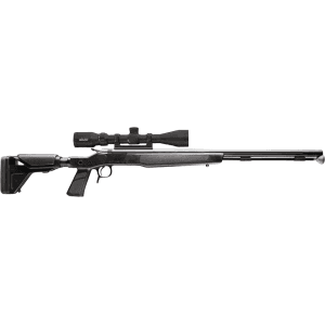 Cva Optima Xp 50 Caliber Muzzleloading Rifle 26" Nitride Black Barrel Black Stock With Konuspro 3-9x40 Scope
