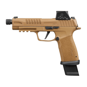 Sig Sauer P365 Fuse Tacops 9mm Luger Pistol 4.3" Threaded Barrel 21+1 Round Coyote Sig-Loc Compact Red Dot
