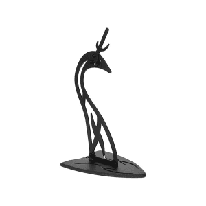 Skull Hooker Big Table Hooker European Mount Textured Black
