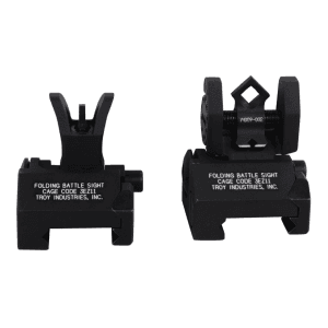 Troy Industries Micro Battle Sight M4 Style Ar-15 Sight Set Black