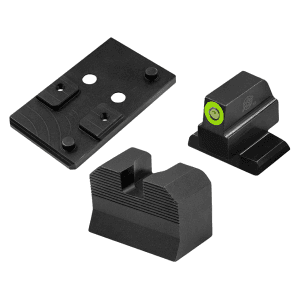 Xs Sight Systems Minimalist Tritium Sight Set With Optic Plate For Rmr Hk Vp9