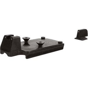 Trijicon 1911 Rmr Mount With Integrated Night Sight Set Black Front/Black Rear Outline