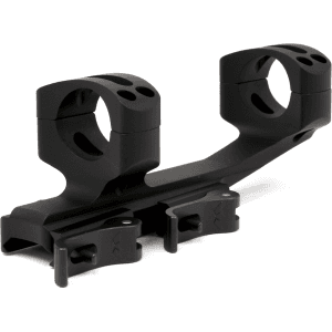 Warne Qd Xskel 1-Piece Cantilever Picatinny Scope Mount 1" Rings Matte Black