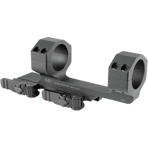 Midwest Industries Qd Extended 1-Piece Cantilever Picatinny Scope Mount 20moa 30mm Rings Matte Black