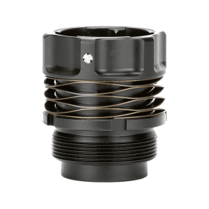 Griffin Armament Dual-Lok Compensator Suppressor Mount For Optimus, Resistance, Revolution 1.2875x24 Thread Stainless Steel Nitride