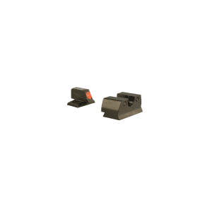 Trijicon Hd Xr Night Sight Set For Fn Fnx-45, Fnp-45 Steel Matte 3-Dot Tritium Green With Orange Front Dot Outline