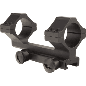 Trijicon 1-Piece Picatinny Scope Mount 20 MOA Elevated Base 34mm Rings Colt Knob Mount Matte Black